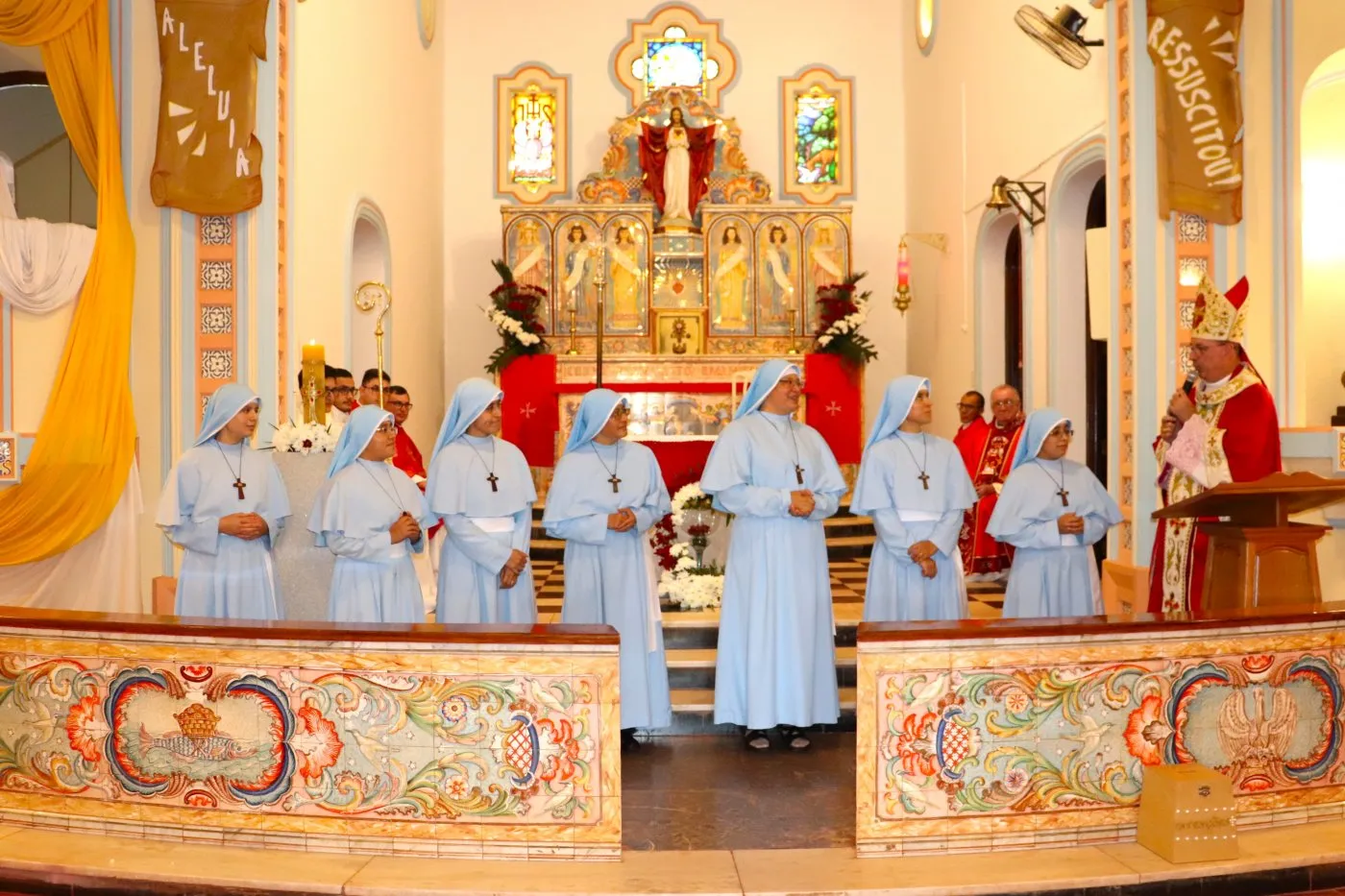 Imagem descritiva da notícia Missa faz inauguração oficial do 1º mosteiro da Diocese