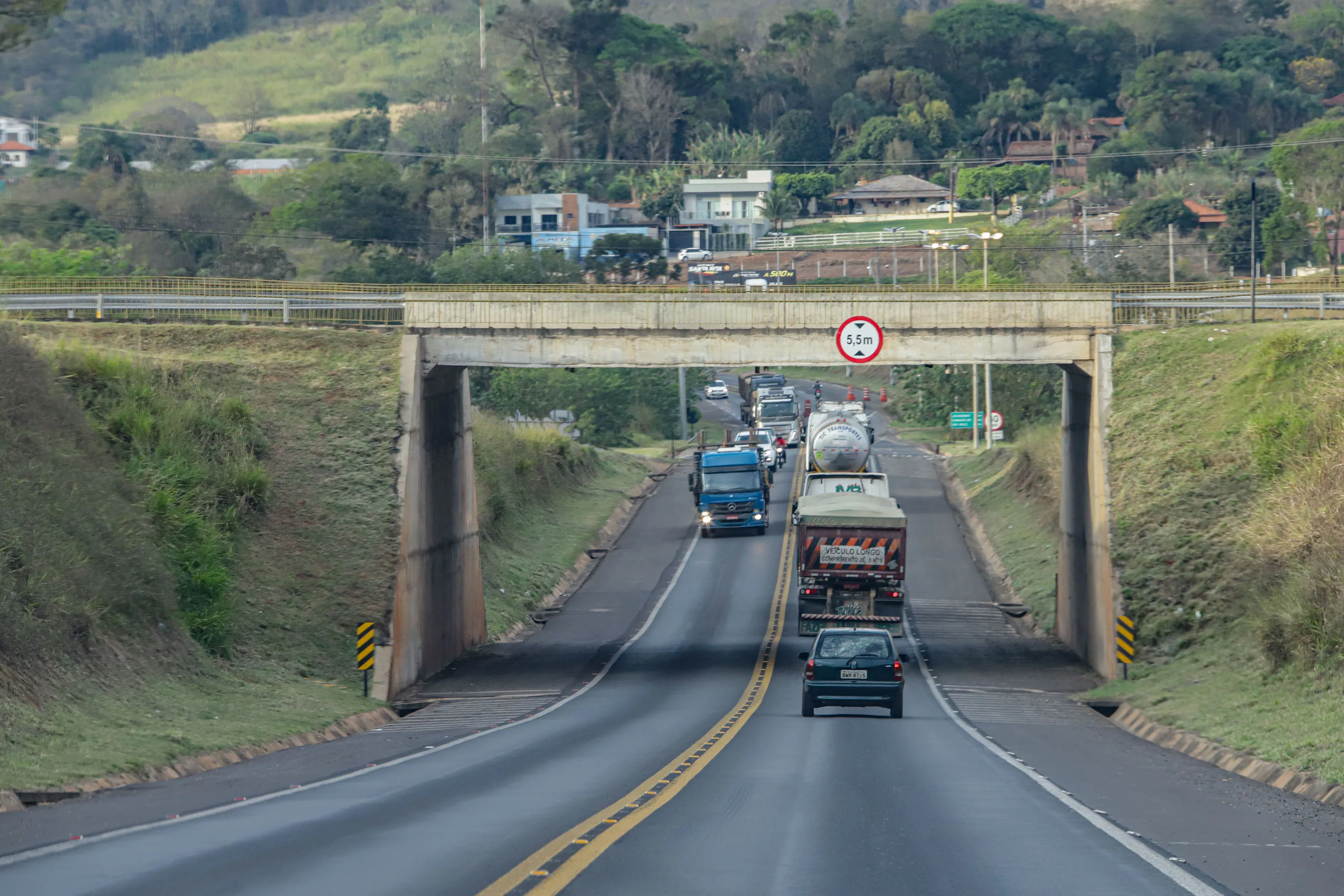 Santo Antônio da Platina, 31 de agosto de 2023 - BR 153, entre Santo Antônio da Platina e Jacarezinho.