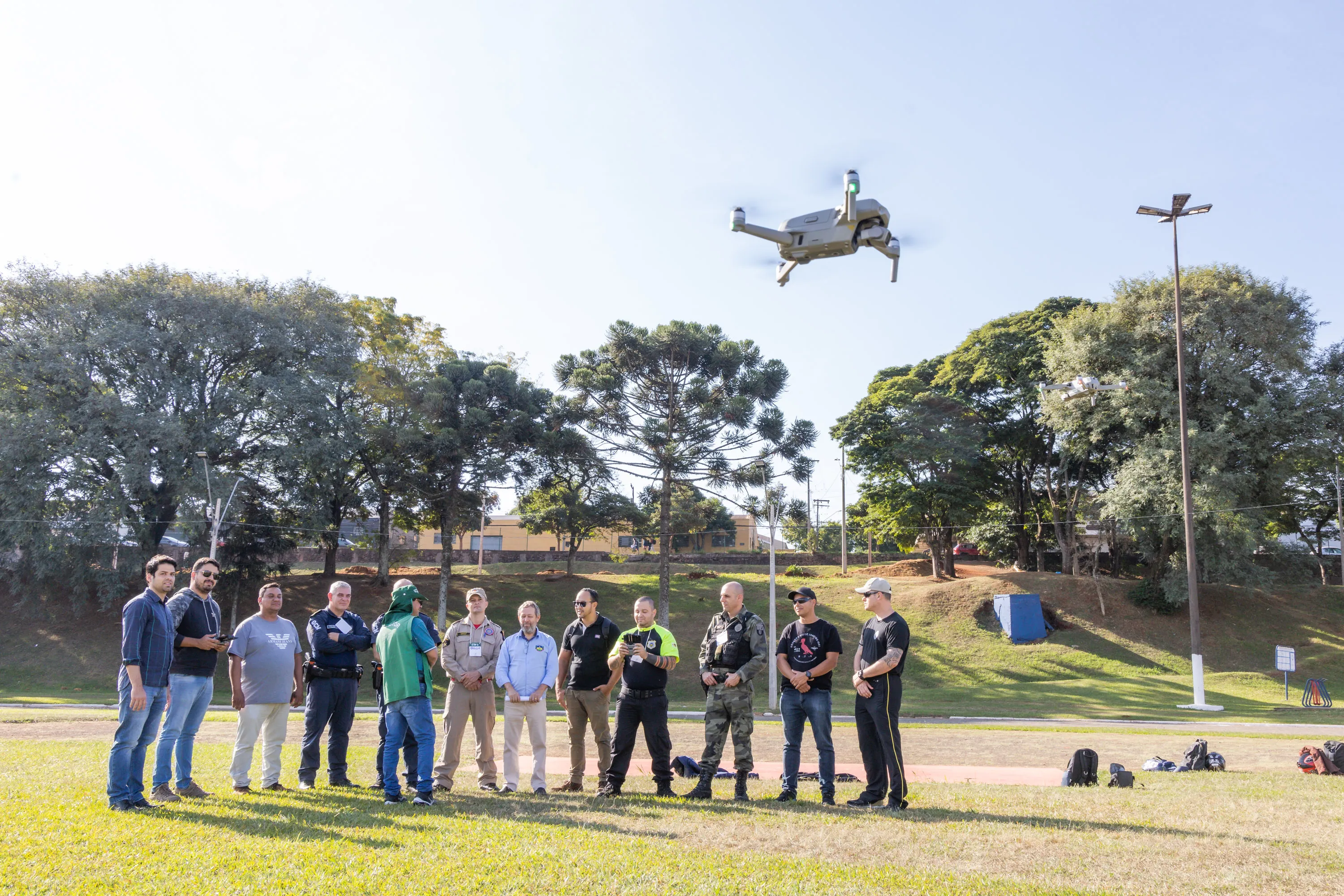 Imagem descritiva da notícia Operação com drones é tema de capacitação em Apucarana