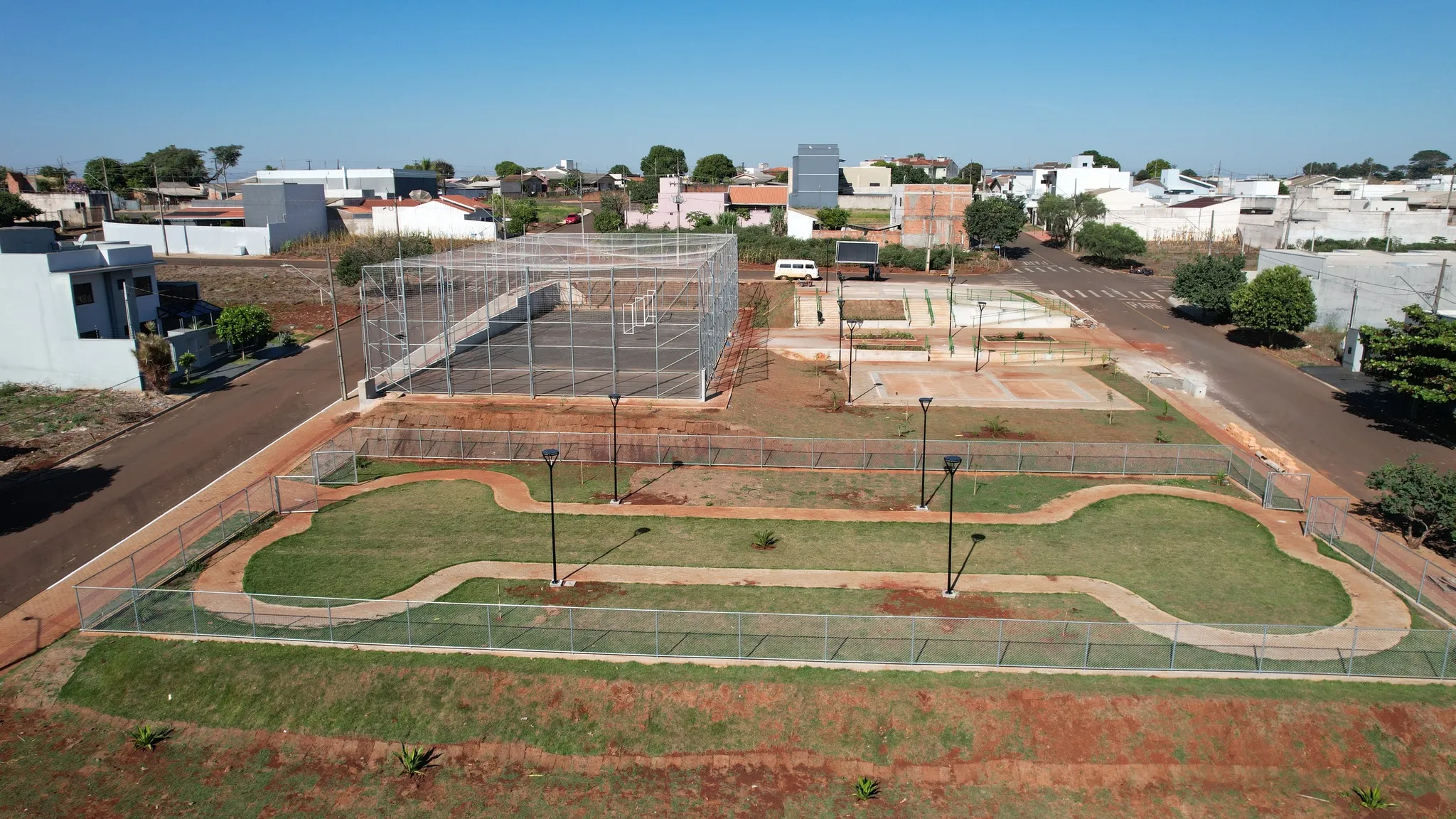 Imagem descritiva da notícia Prefeitura de Ivaiporã prepara entrega de parque para pets