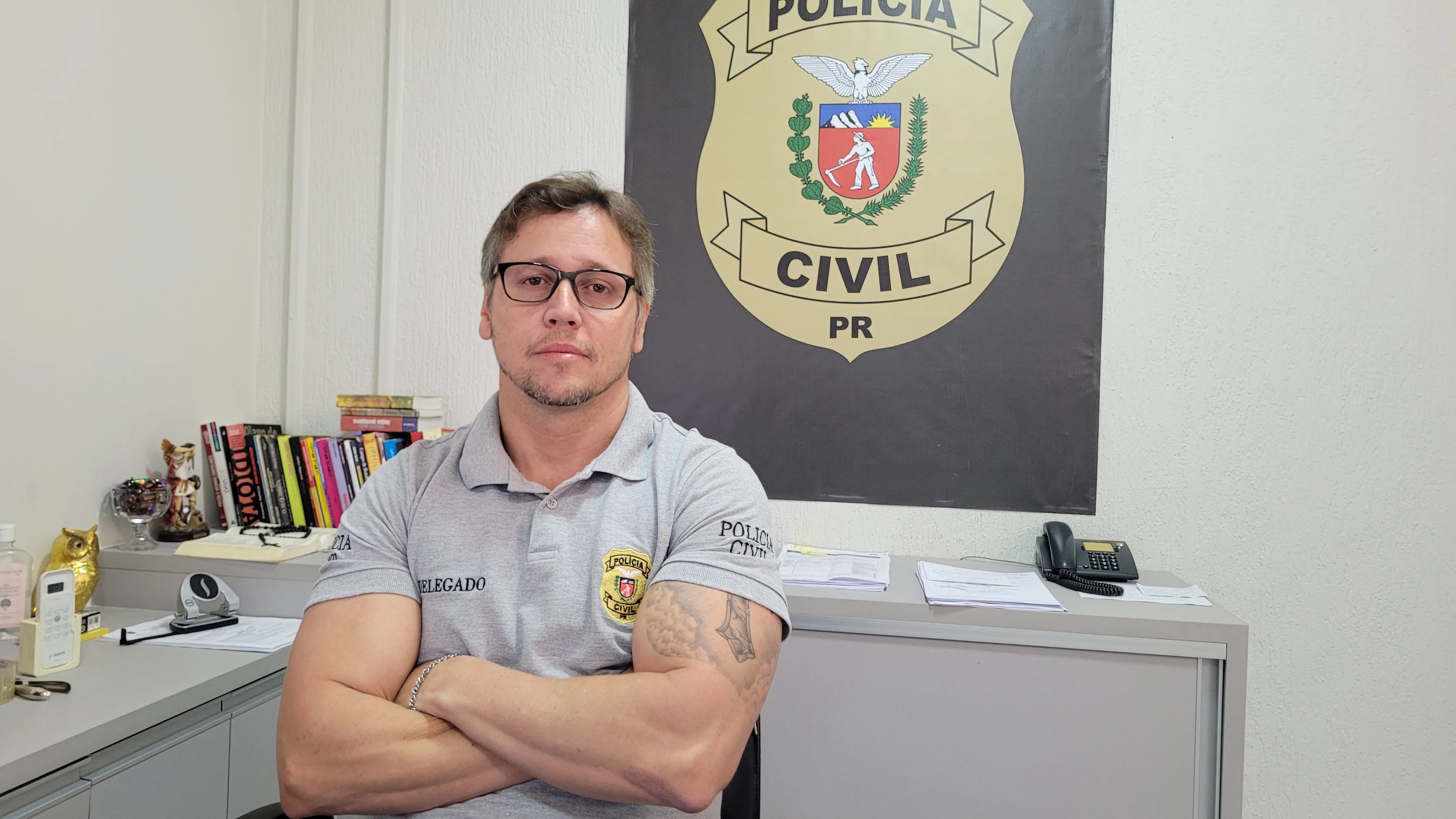 Imagem descritiva da notícia Suspeito em desaparecimento de idosa é preso em Rolândia