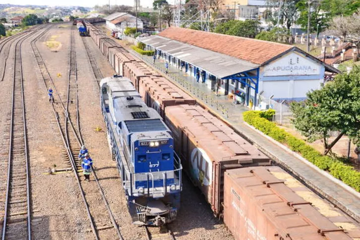 Imagem ilustrativa da imagem Ferrovia movimenta 29 milhões de toneladas em Apucarana