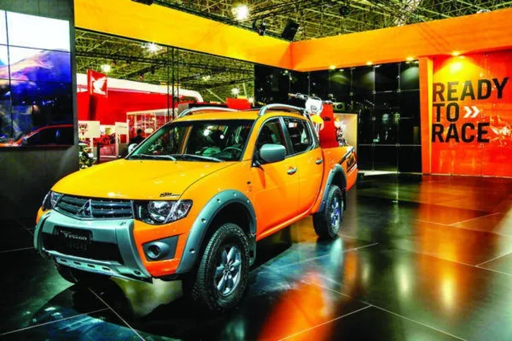Imagem ilustrativa da imagem Mitsubishi lança L200 Triton KTM Series