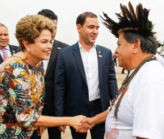 Imagem ilustrativa da imagem Dilma é vaiada na abertura de jogos