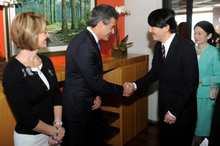 Imagem ilustrativa da imagem Príncipe Akishino está no PR