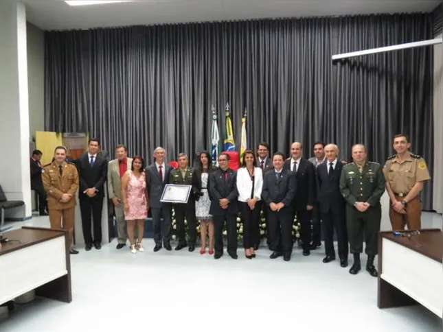 Imagem ilustrativa da imagem Apucarana homenageia coronel Tibério 