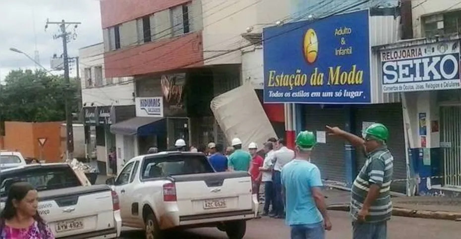 Imagem ilustrativa da imagem Defesa Civil interdita prédio na área central de Ivaiporã