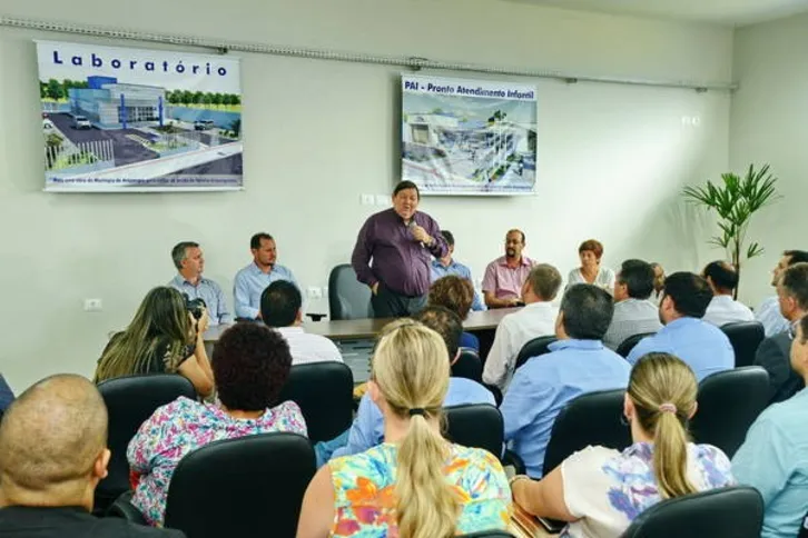 Imagem ilustrativa da imagem Arapongas autoriza início das obras do projeto Vila da Saúde