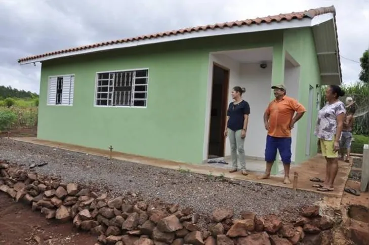 Imagem ilustrativa da imagem Moradias rurais beneficiam famílias em São João do Ivaí
