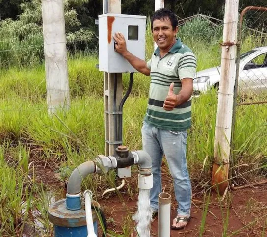 Imagem ilustrativa da imagem Prefeitura viabiliza água em comunidade rural