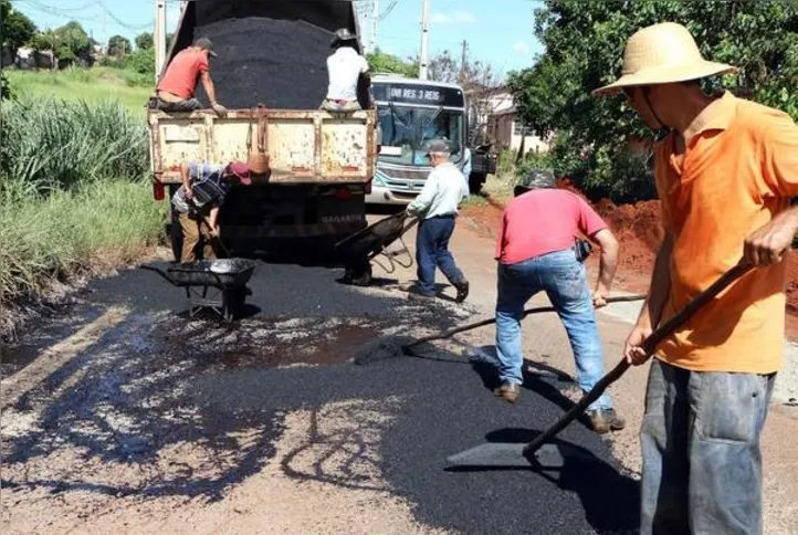 Imagem ilustrativa da imagem Prefeitura intensifica tapa-buracos