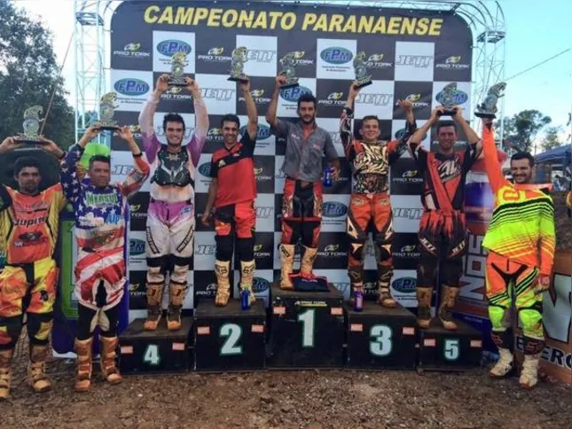 Imagem ilustrativa da imagem João Gabriel se destaca no Paranaense de Motocross