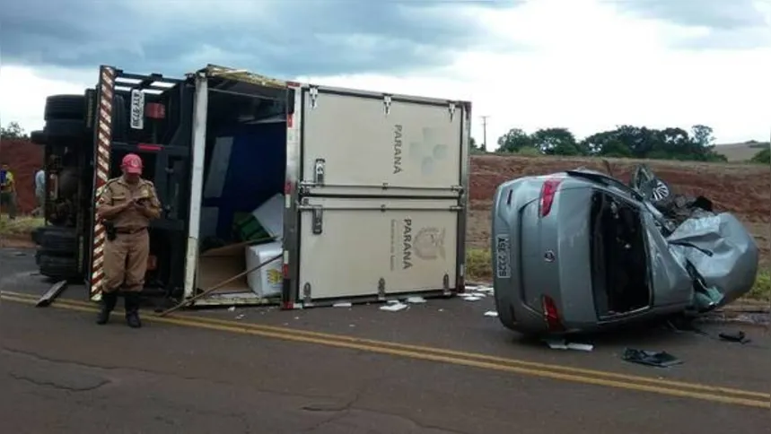 Imagem ilustrativa da imagem Acidente mata um na PRC-272