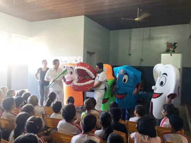 Imagem ilustrativa da imagem Planetário itinerante leva conhecimento nas escolas