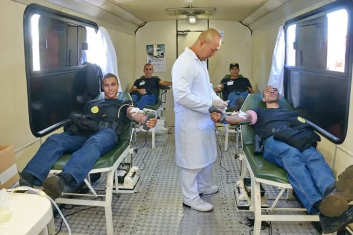 Imagem ilustrativa da imagem Policiais de Arapongas doam sangue