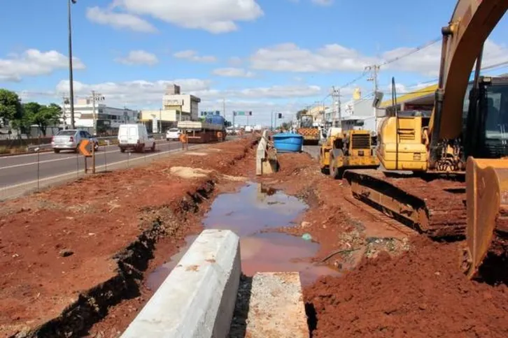 Imagem ilustrativa da imagem Obra de trincheira é iniciada em Sarandi