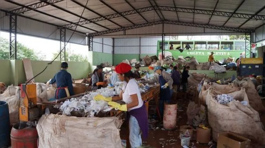 Imagem ilustrativa da imagem Reciclagem gera renda em Ivaiporã