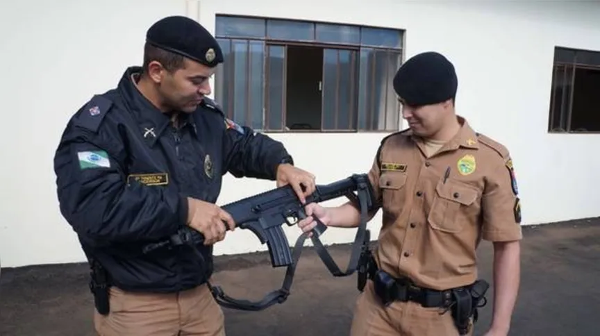 Imagem ilustrativa da imagem 6ª CIPM de Ivaiporã vai usar fuzis em protocolo contra assaltantes de banco