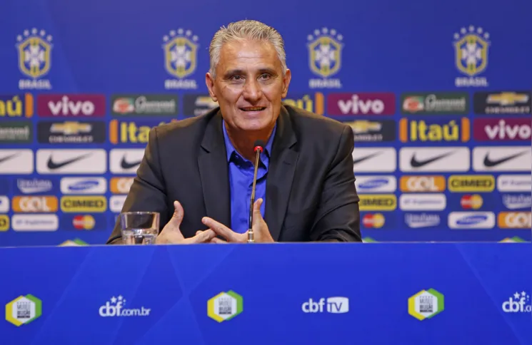 Imagem ilustrativa da imagem Tite é apresentado na CBF  e deixa rixa com a entidade de lado