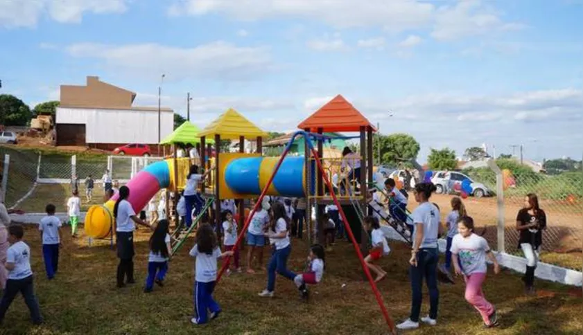Imagem ilustrativa da imagem Doações do IR garantem parque infantil em Ivaiporã