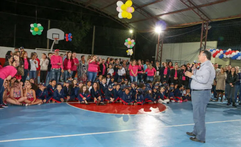 Imagem ilustrativa da imagem Escola do Pirapó recebe R$ 960 mil em melhorias