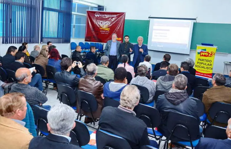Imagem ilustrativa da imagem PPS capacita pré-candidatos em Apucarana e região
