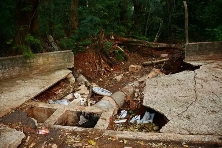 Imagem ilustrativa da imagem Erosão ameaça parque em Arapongas