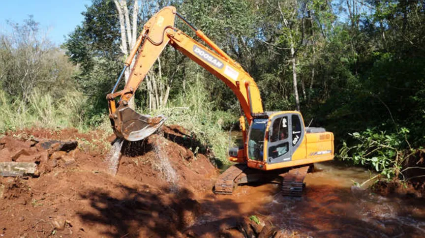 Imagem ilustrativa da imagem Obra previne enchentes em Ivaiporã