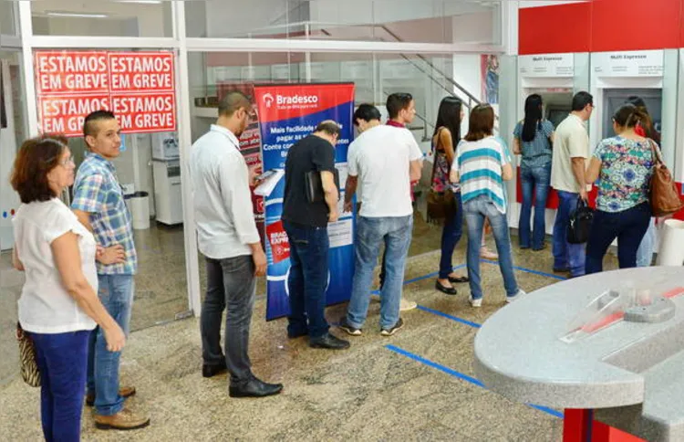 Imagem ilustrativa da imagem Greve já fechou 32 agências  em seis municípios da região