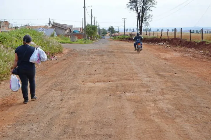 Imagem ilustrativa da imagem Prefeitura pavimenta acesso ao Piacenza