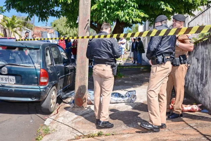 Imagem ilustrativa da imagem Jovem é morto a tiros em frente de casa